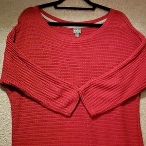 Fuchsia light knit sweater XL